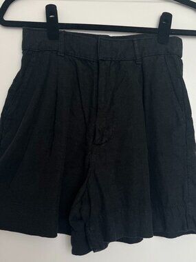 Abercrombie & Fitch Linen Blend Shorts